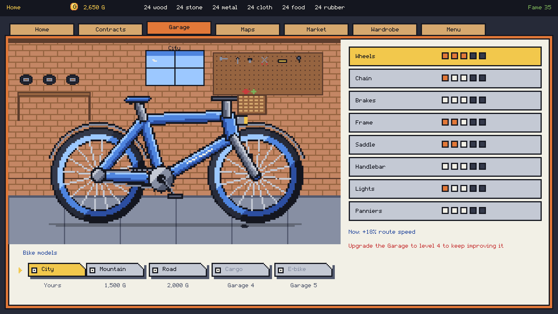 La personalización de la bicicleta